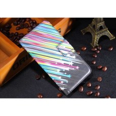 Pouzdro HTC One Mini kožené Stripes Stars - SKLADEM
