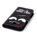 Samsung Galaxy J5 J500 kožený obal Black Eyes - SKLADEM