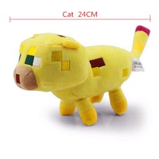 Minecraft plyšák Ocelot Cat 24 cm - SKLADEM
