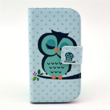 iPhone 6 kožený obal Sleeping Owl - SKLADEM