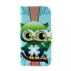LG L90 kožený obal Green Owl - SKLADEM